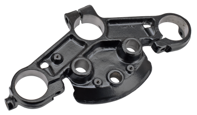 49mm Upper Fork Stem Blk FLH/T14-Up (FR)