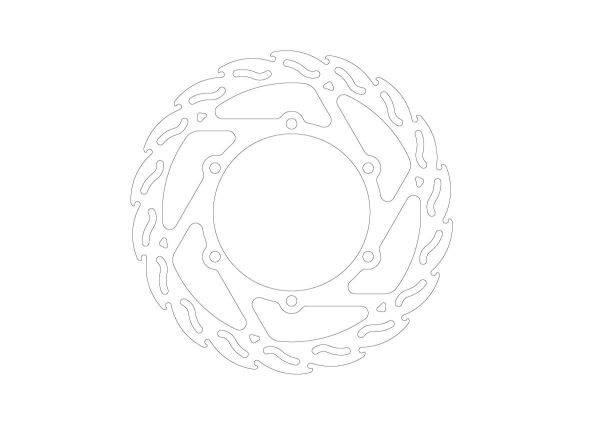 Brake Disc Flame Front