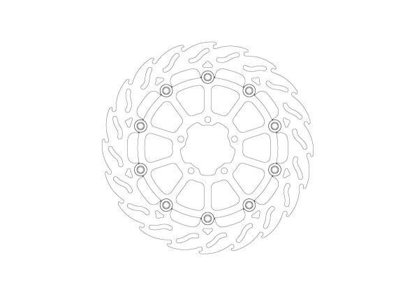Brake Disc Flame Front