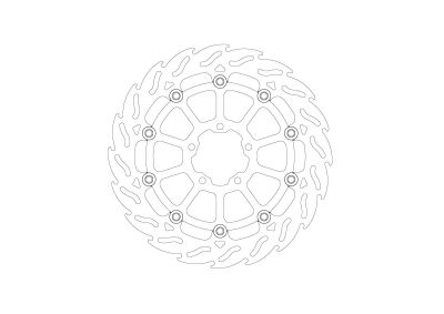 Brake Disc Flame Front