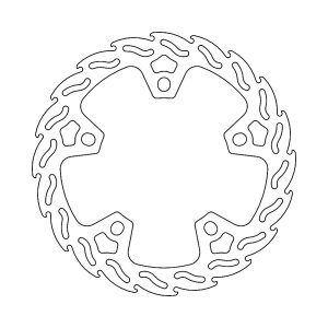 Brake Disc Flame Front Pan Ame