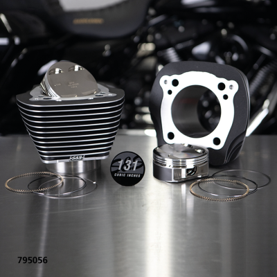 S&S piston kit 136CI w/88cc heads 11:1 (IT)
