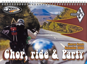 Chop Ride & Party 2026 Party Calender (IT)