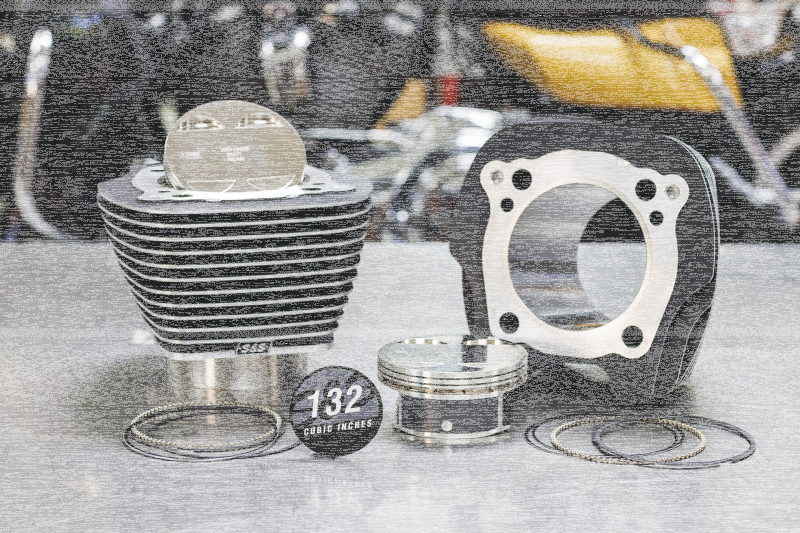 S&S piston kit 132CI w/88cc heads 11:1 (GB)