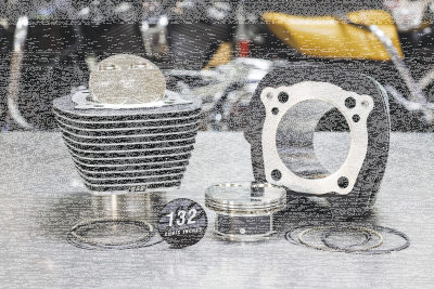 S&S piston kit 132CI w/88cc heads 11:1 (GB)