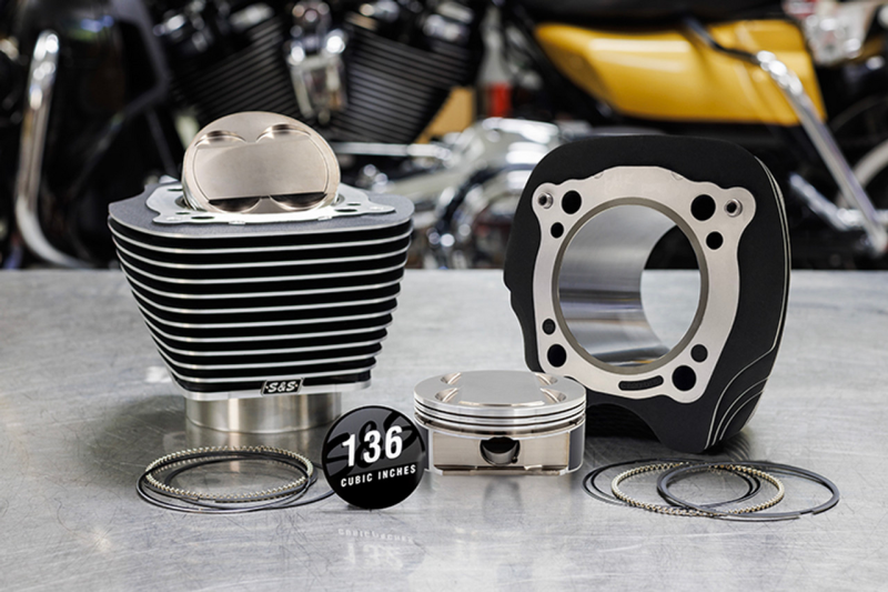 S&S piston kit 132CI w/88cc heads 12.7:1 (GB)