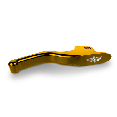 ** HeinzBikes, Performance brake & clutch lever set. Gold