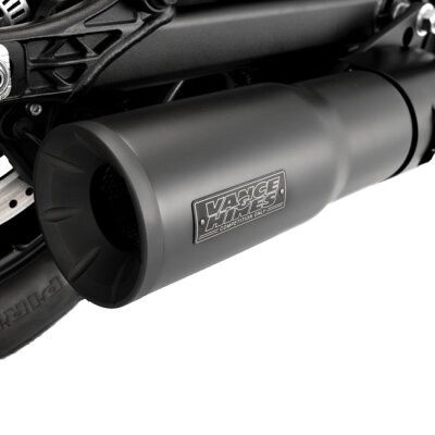 Vance & Hines, 2-1 Hi-Output Slip-On. Black
