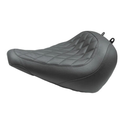 Mustang, Wide Tripper solo seat. With rider backrest