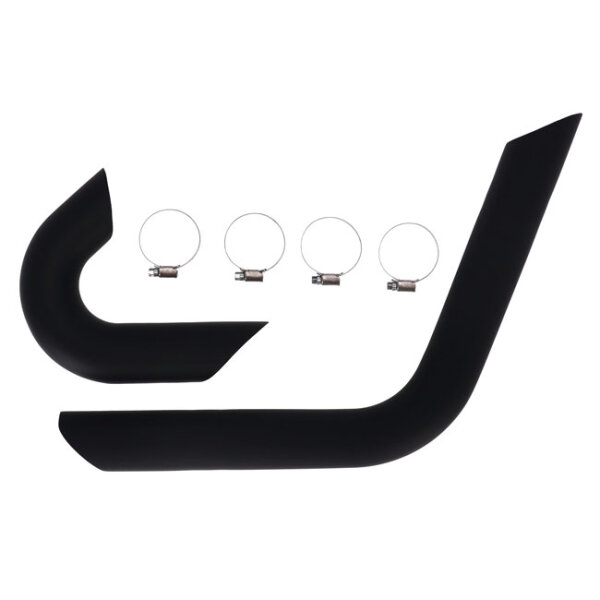 Malparidos, heat shields. Stainless steel. Black