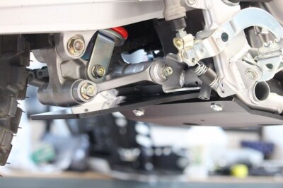 Linkage Guard Plate Honda Crfl