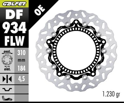 Brake Disc Float Wave Fr