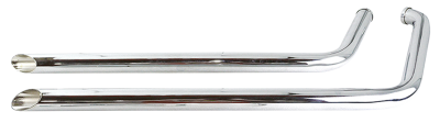 40" Shotgun Drag Pipes Chrome FXST86-99 (FR)