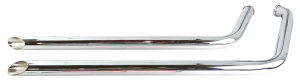 40" Shotgun Drag Pipes Chrome FXST86-99