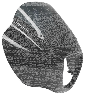 Quarter Fairing Repl. Screens Clear (GB)