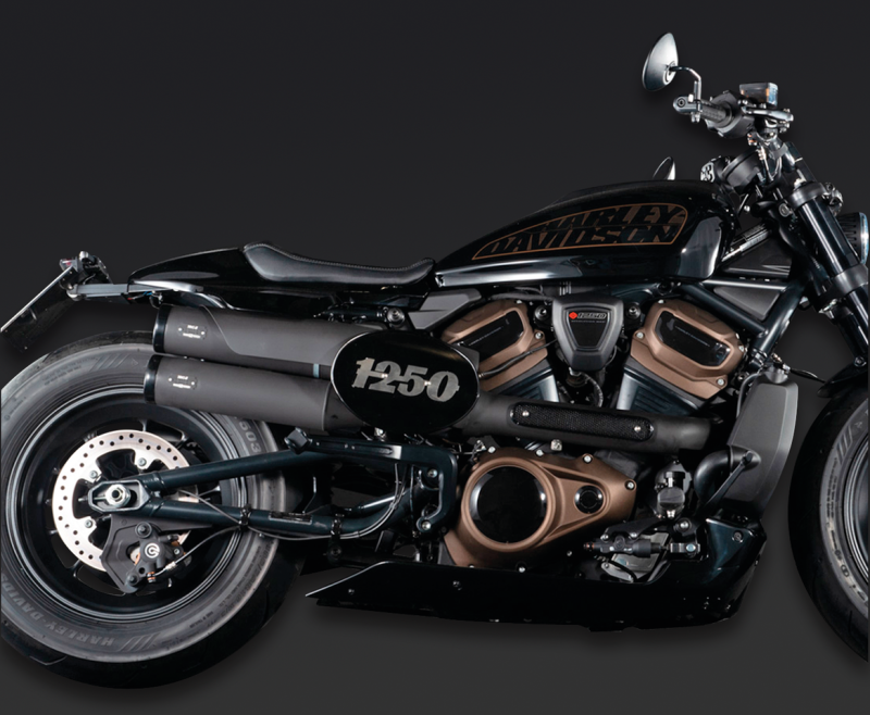 MCJ Adj. Exhaust RH1250S25-Up Black (GB)