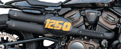 MCJ Adj. Exhaust RH1250S25-Up Black (GB)