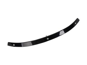 Smooth Windshield Trim Black Gloss Smooth