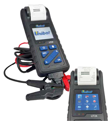 Unibat Battery Tester 6/12/24V + Printer (DE)