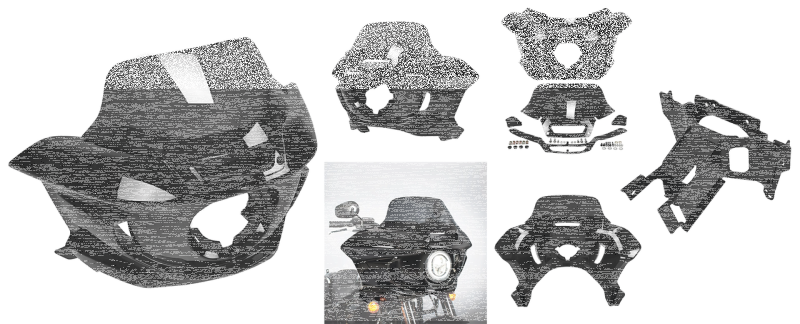 Fairing/Crash Bar Brackets FXLRST22-Up (IT)