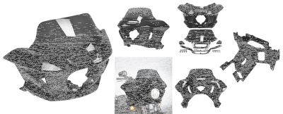 Fairing/Crash Bar Brackets FXLRST22-Up (IT)