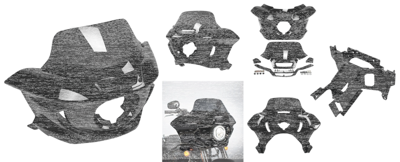 Fairing Upper Bracket FXLRST22-Up (GB)