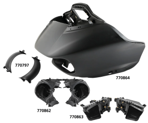 Inner Fairing Air Duct Cover FLT15-23