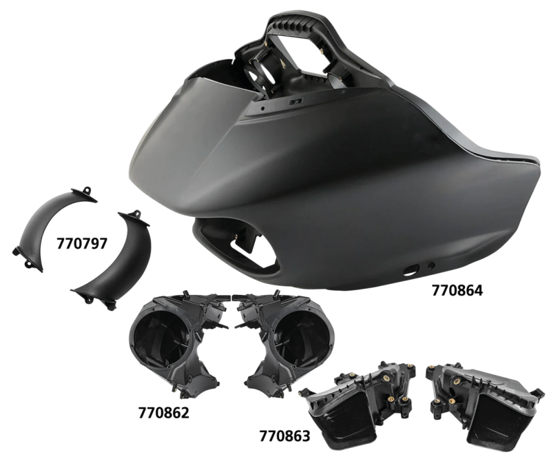 Inner Fairing Air Duct Cover FLT15-23 (ES)