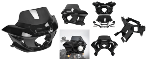 ST Fairing Lowers Kit Raw FXLRST22-Up