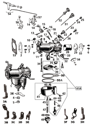 Linkert M88 Carb Body (DE)