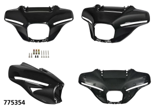 Outer Fairing Gloss Black FLH23-Up (FR)