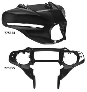 Outer Fairing Gloss Black FLH23-Up (FR)