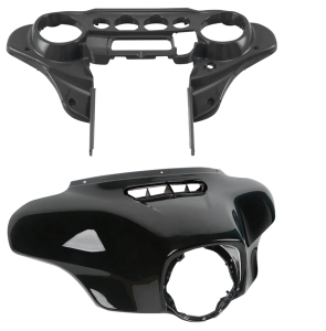 Fairing Media Door Gloss Black FLH14-Up (FR)