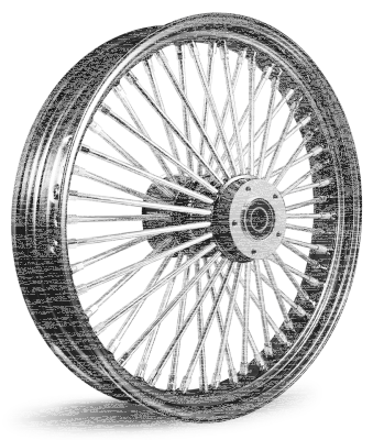 M52 RR 18x8.5" CH/BK FX*R18-Up ABS (FR)
