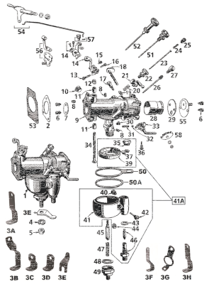 Linkert M88 Carb Body (GB)