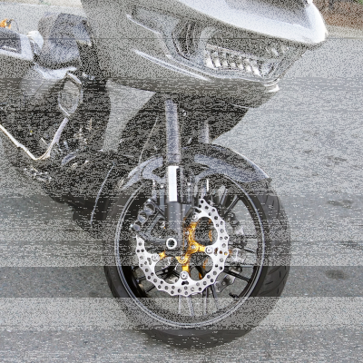 Front Fender 19" Carbon FLH/T99-13 (FR)