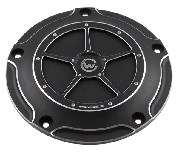 Derby Cover Black FLH/T18-Up (IT)