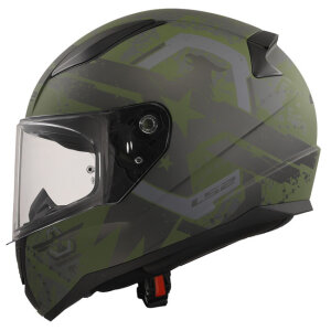 LS2 Rapid II Thunder Birds helmet military Size XL