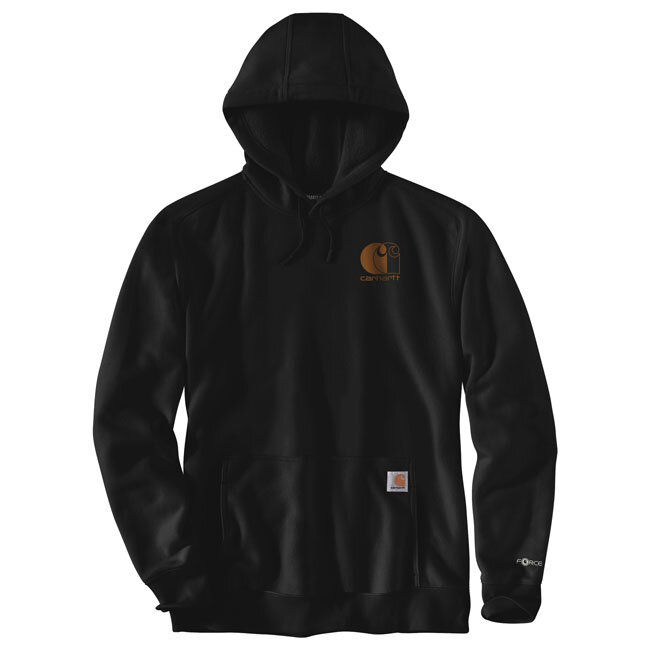 Carhartt Force™ Logo hoodie black Size S