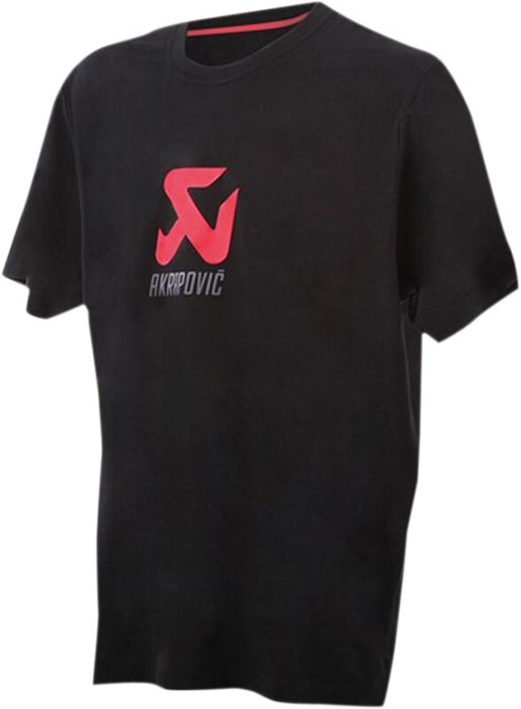 Tee Akrapovic Logo Bk L