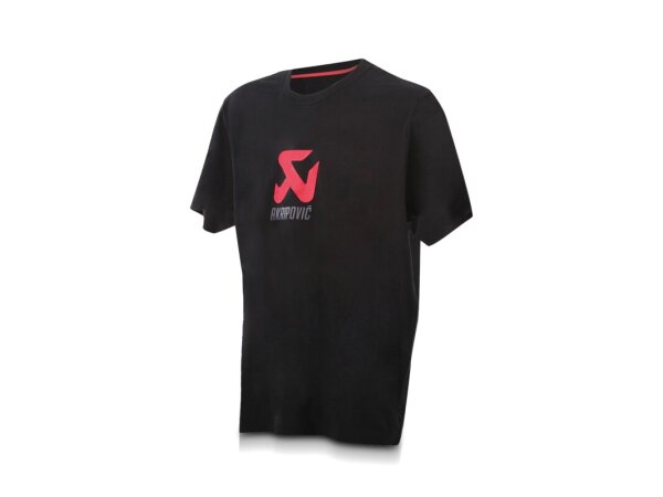 Tee Akrapovic Logo Bk L