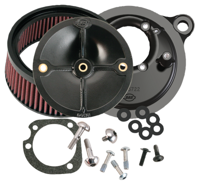 S&S Stealth A/C kit SE68mm throttle body (ES)