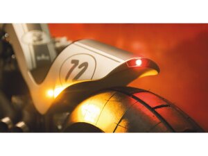 Atto® RB Dark LED Taillight Tinted lens, Horizontal mount Black Dark Tinted LED