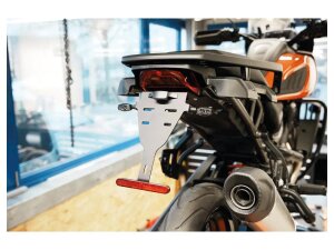 License Plate Bracket for Pan America Flat Black