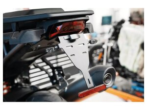 License Plate Bracket for Pan America Flat Black