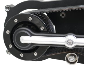 Dual Belt Belt Drive Kits Bobber Base Plate Aluminium