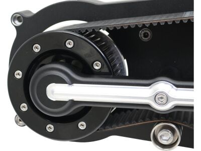 Dual Belt Belt Drive Kits Bobber Base Plate Aluminium