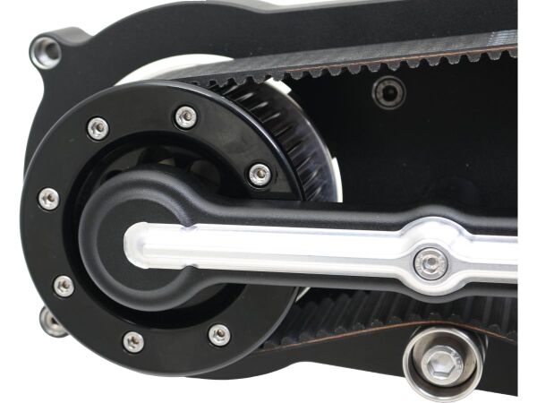Dual Belt Belt Drive Kits Bobber Base Plate Aluminium