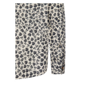 King Kerosin AOP shirt off white Size S