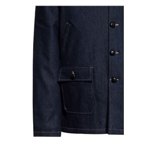 King Kerosin Jeans jacket dark blue wash Size 3XL